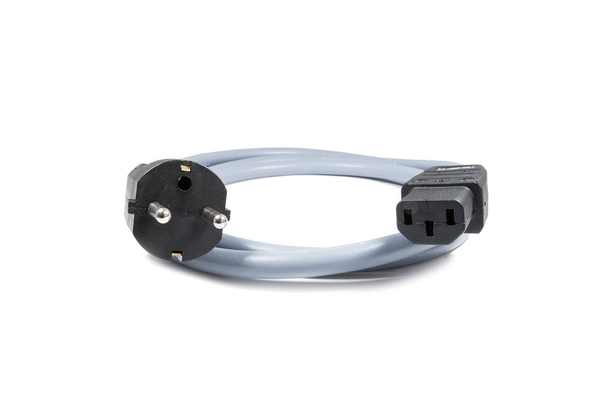 Melodika - Power cable Schuko-IEC C13 - Grey - 2