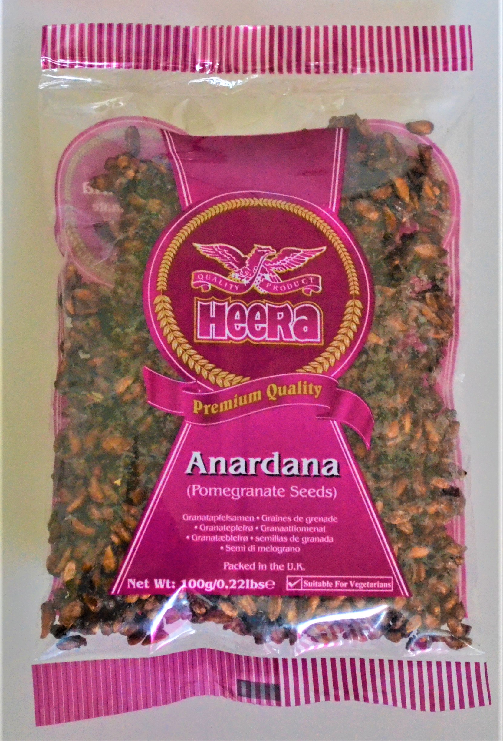HEERA Anardana (Pomegranate Seeds) 100g