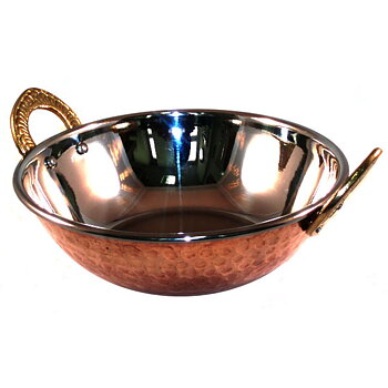 Copper Steel Kadai 5 inch 
