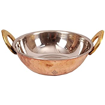 Copper Steel Kadai 5 inch  - 3
