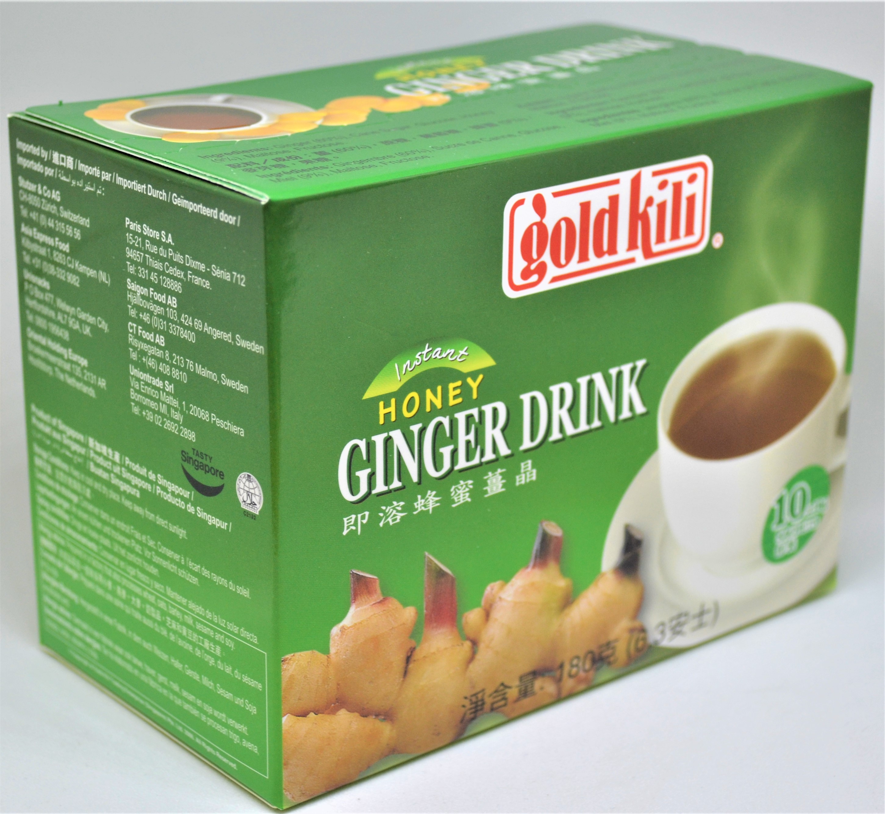 GINGER DRINK instant(honey) 18gx10 sachets - 5