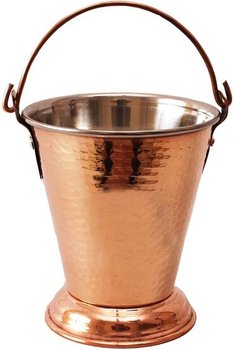Copper Steel Balti 6 Inch