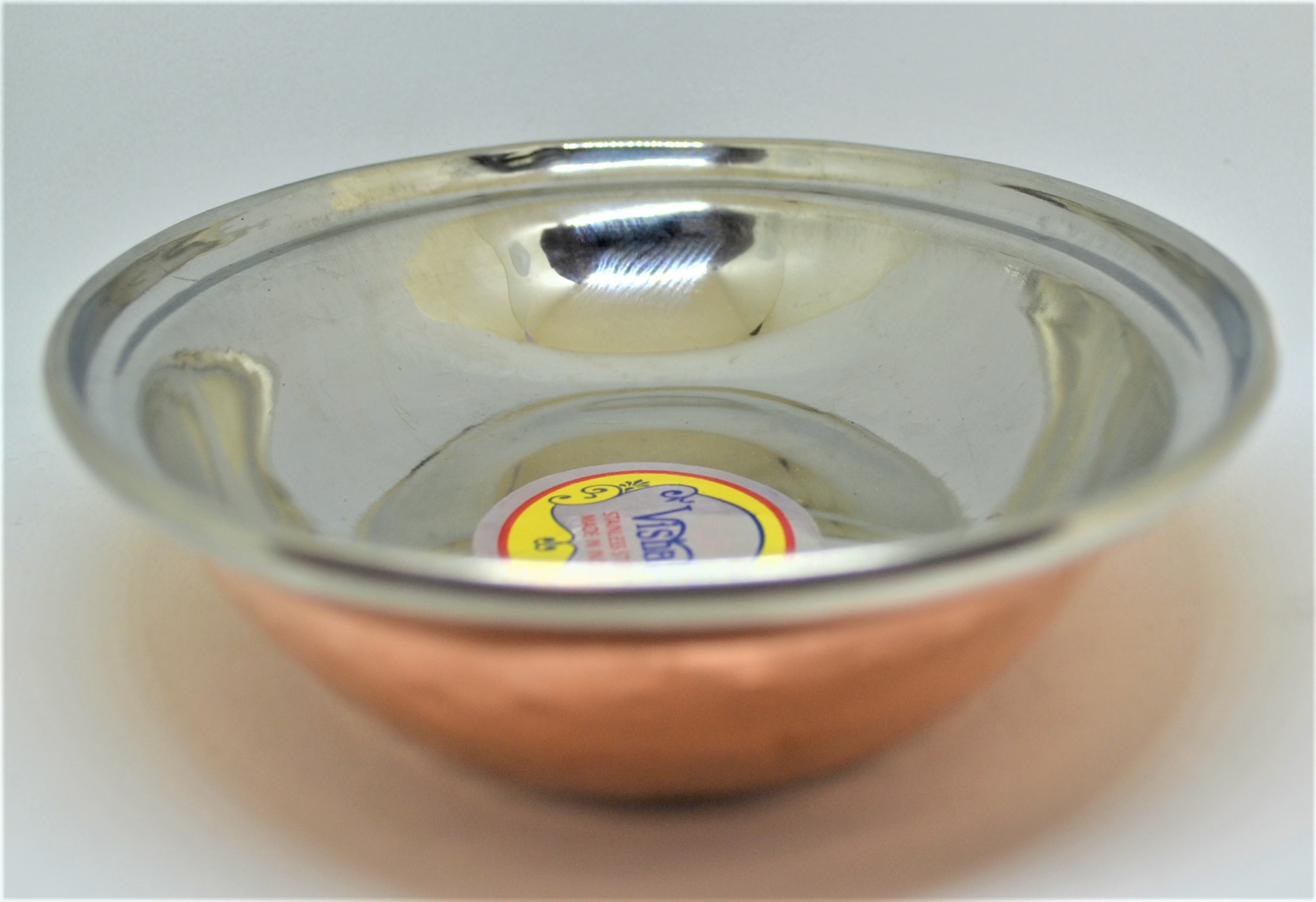 Copper Steel Serving Plate Oval 19 cm - 2