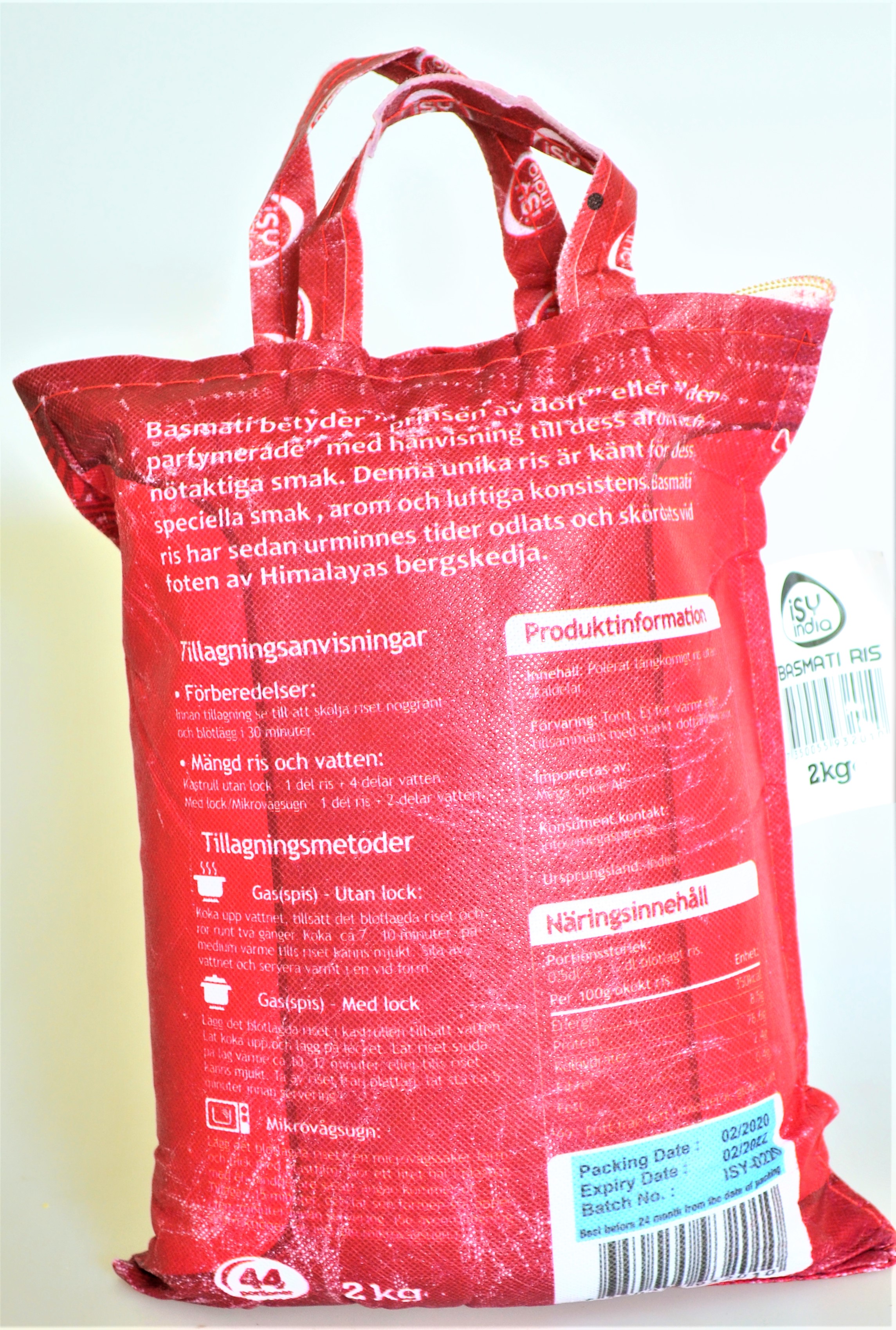 ISY India Basmati Rice 2kg - 4