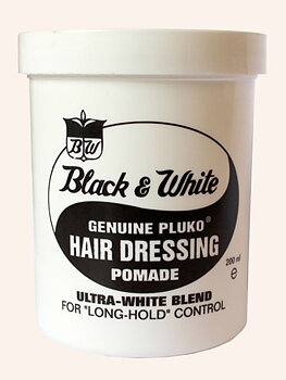 BLACK & WHITE Genuine pluko Hair dressing pomade 200ml