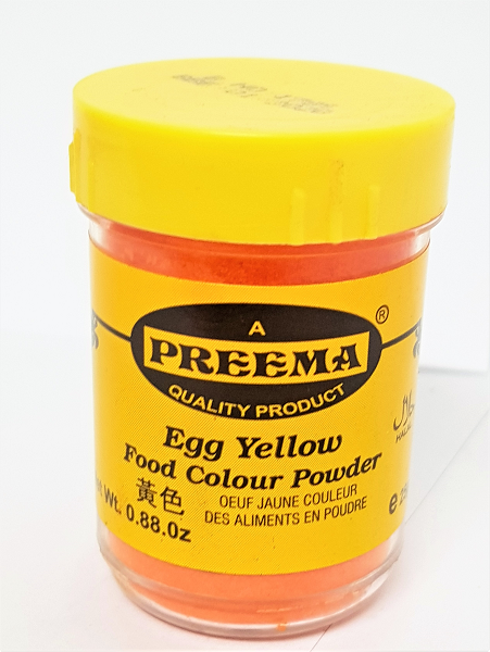 PREEMA (Food Colour) Egg Yellow 25g