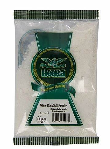 HEERA White Rock Salt Powder 100g