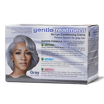 Gentle treatment No-lye Conditioning Creme ( Gray )