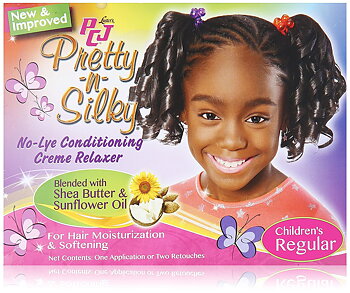 PCJ Pretty-n-Silky No Lye Conditioning Creme Relaxer ( Children's Regular)
