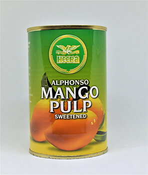 HEERA Mango Pulp  (alphonso-sweetened )850g