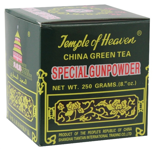 TEMPLE  CHINA GUNPOWDER SPECIAL GUNPOWDER 200G