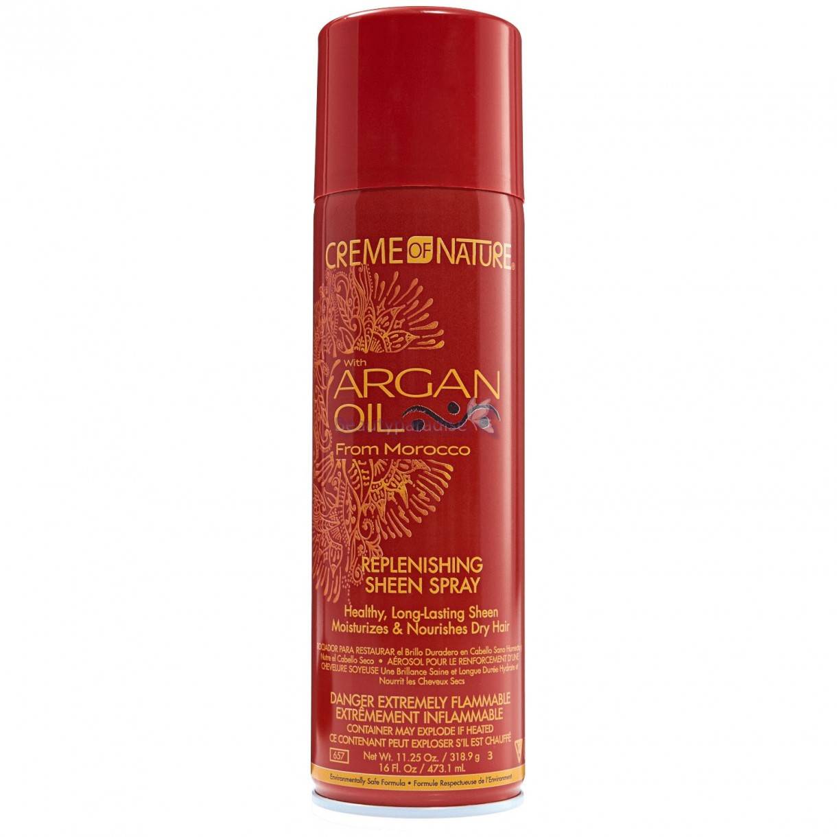 CREME OF NATURE ( Replenishing sheen spray ) 473ml