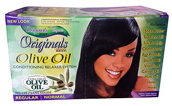 Africa's Best Organics Olive Oil Conditioning Relaxer Syestem (Regular/Normal)