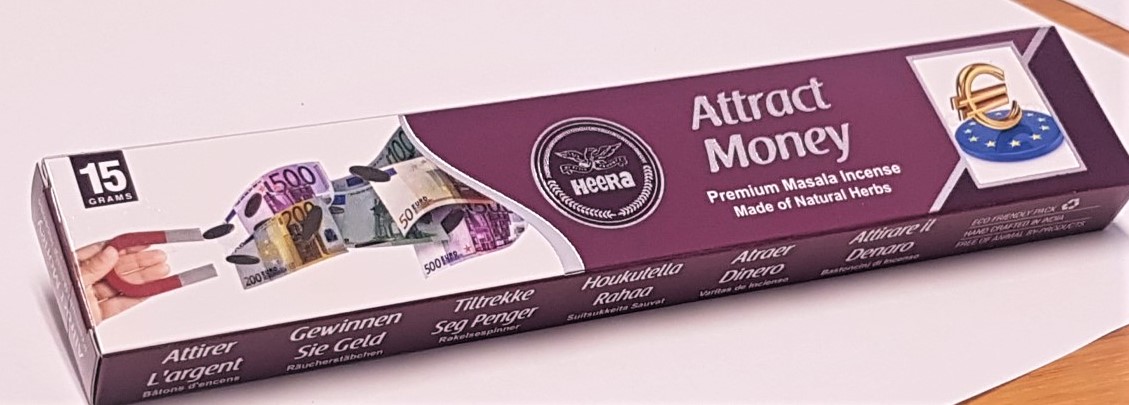 HEERA  INCENSE STICKS (AGARBATTI ) ATTRACT MONEY  