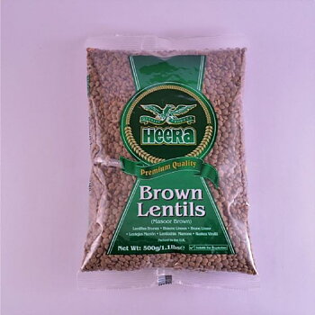 HEERA Brown Lentils 500g