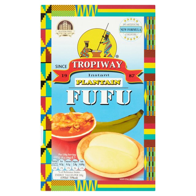 TROPIWAY Plantain FUFU  680g