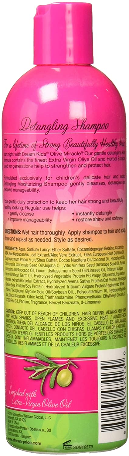 DREAM KIDS Olive Miracle Detangling Moisturizing Shampoo 355ml - 2