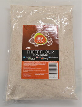 ISY India Theff Flour (ragi-flour) Millet flour 1kg