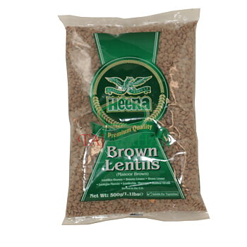 Heera Brown Lentils 500g