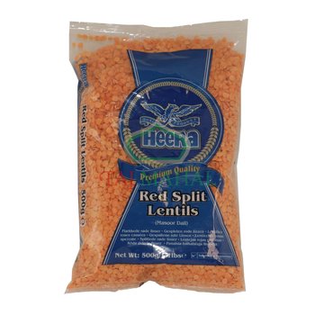Heera Red Split Lentils 500g