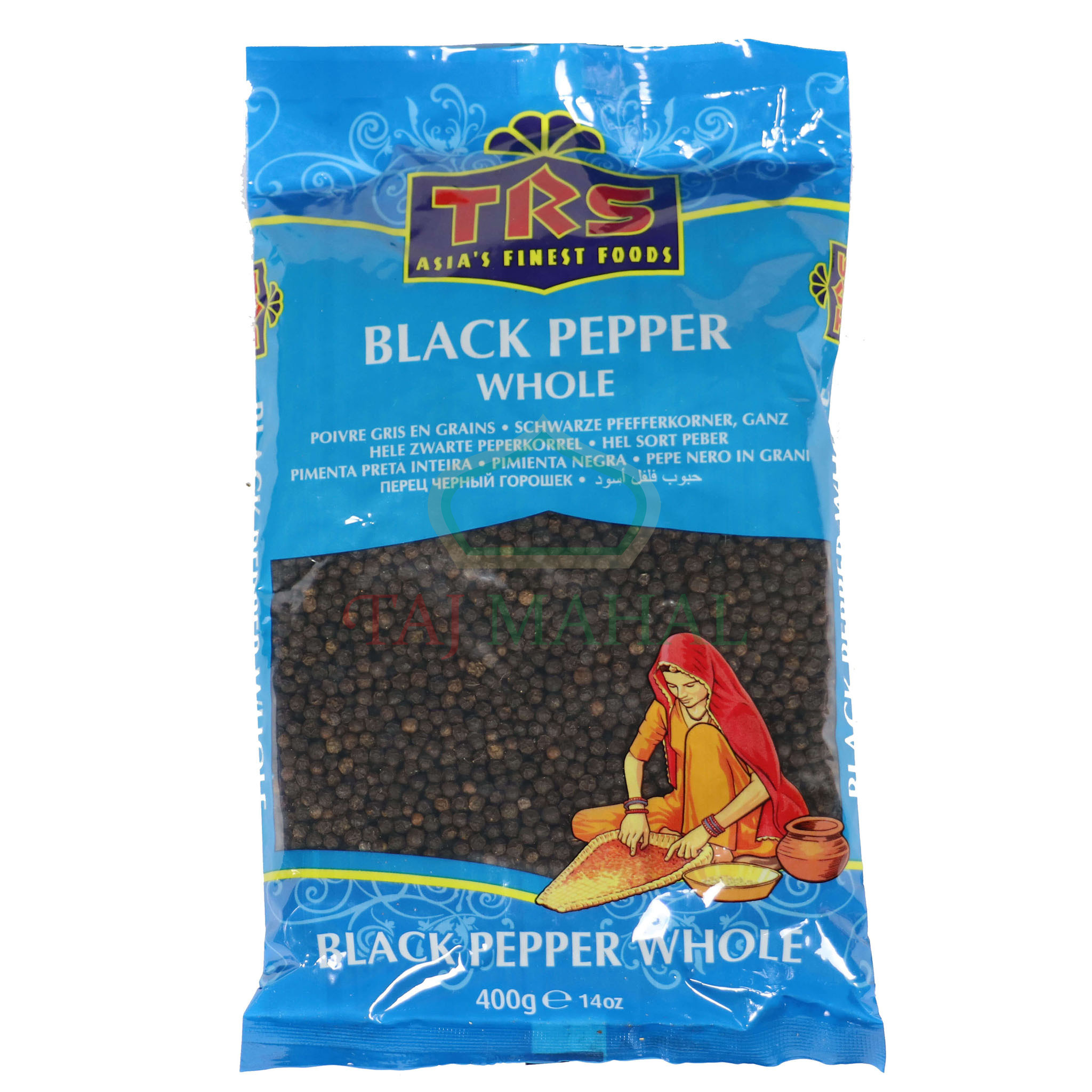 TRS Black Pepper Whole 400g