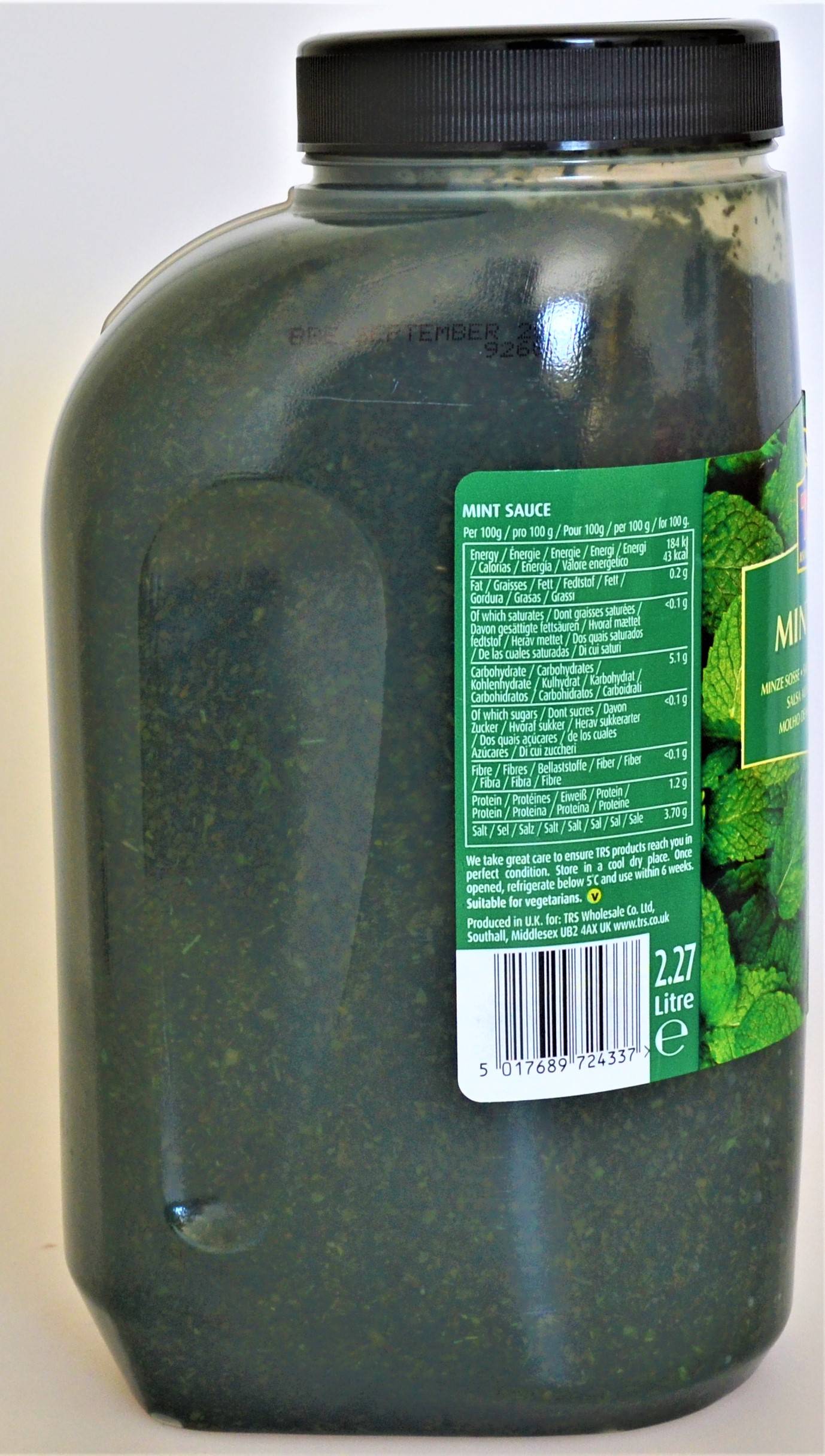 TRS Mint Sauce 2.27 L - 4