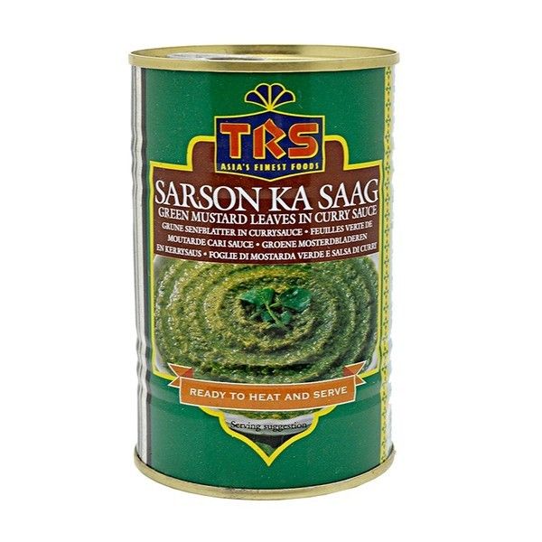 TRS Sarson Ka Saag 450g (gröna senapsblad i currysås)