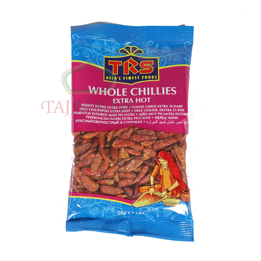 TRS Whole Chillies Extra Hot 50g