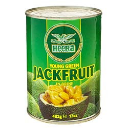 HEERA Young Green Jackfruit In Brine 482g