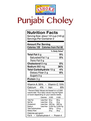 ASHOKA punjabi choley 280g - 3