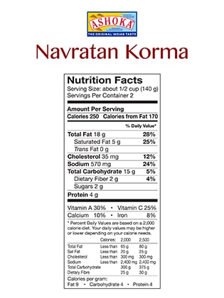 ASHOKA Navratan Korma - 3