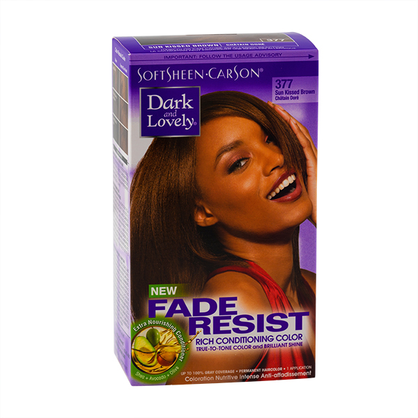 Dark & Lovely Hair Color #377 Sun Kissed Brown