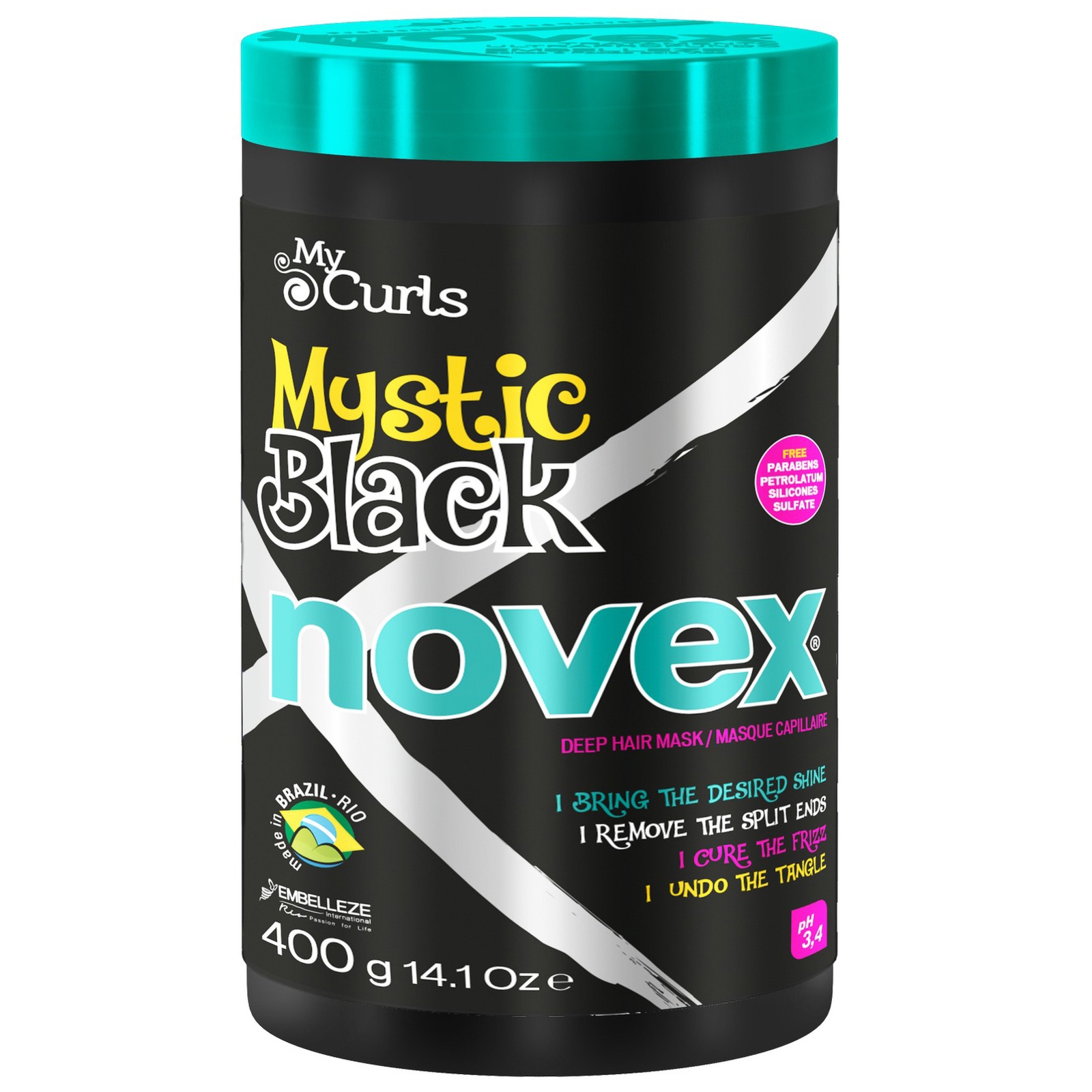 MYSTIC BLACK novex 400g