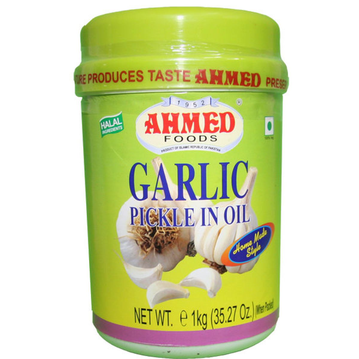 AHMED Garlic Pickle In Oil 1kg