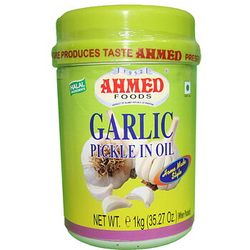 AHMED Garlic Pickle In Oil 1kg