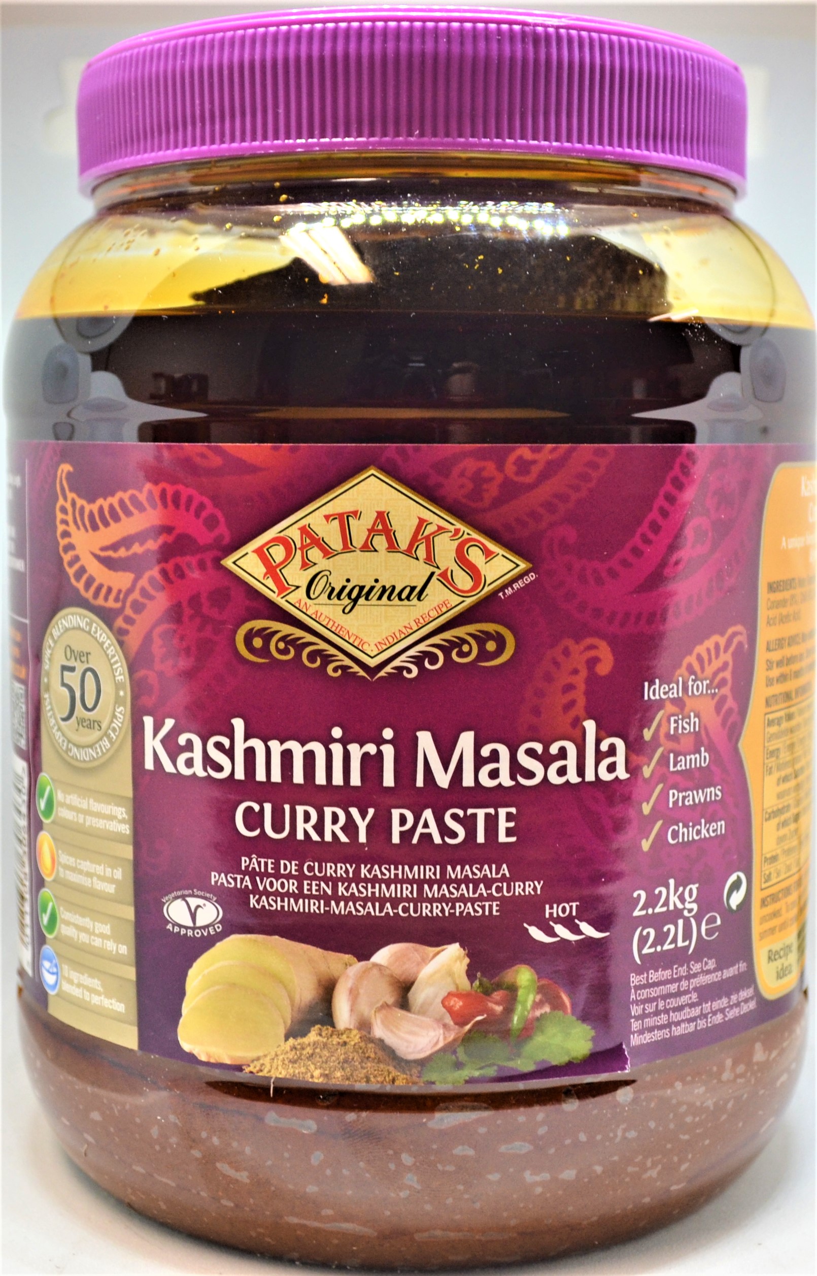 PATAKS Kashmiri Masala Curry Paste 2,2kg
