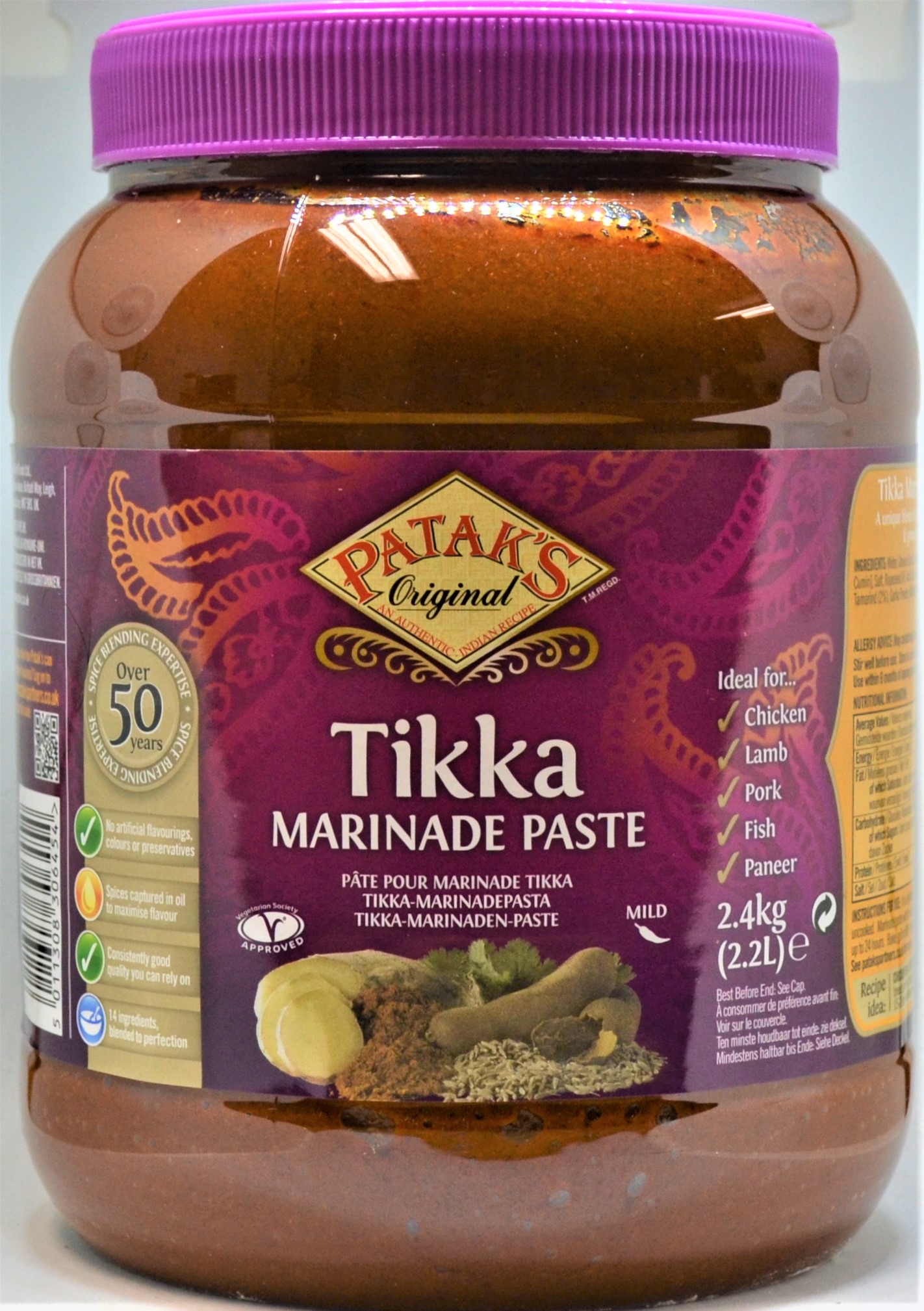 PATAKS Tikka Marinade Paste 2,4kg