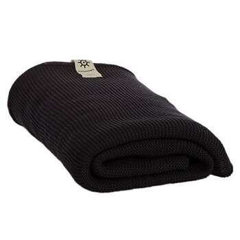 Ecological bath towel-grey-iris hantverk