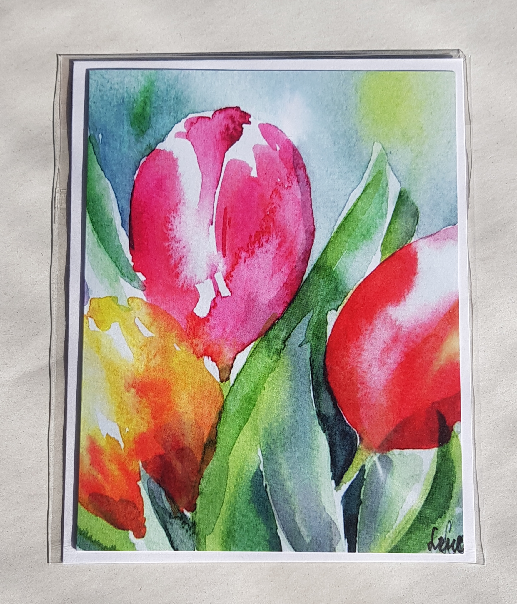 Greeting card whit envelope