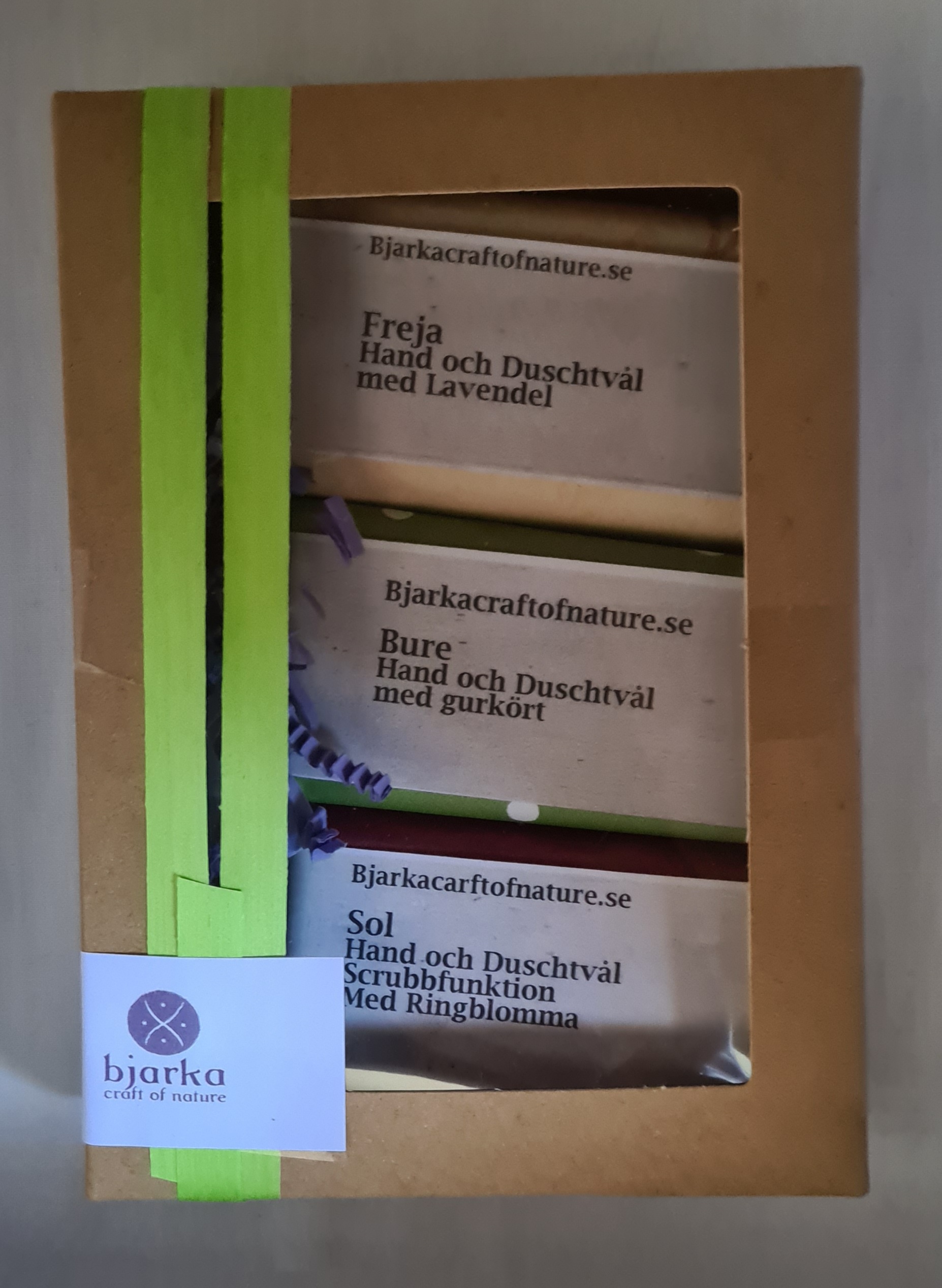 Gift box soap