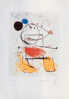En falsk Miro till 13x18 cm