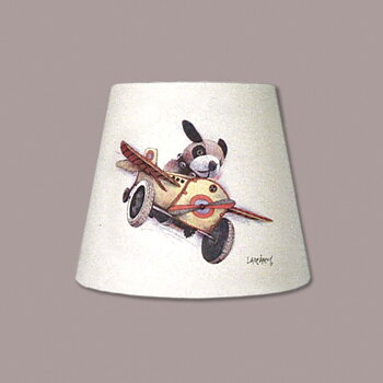 Lampskärm Flygande hund 17x21 cm
