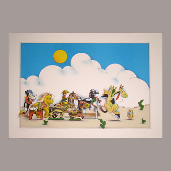 Horsepower, litografi