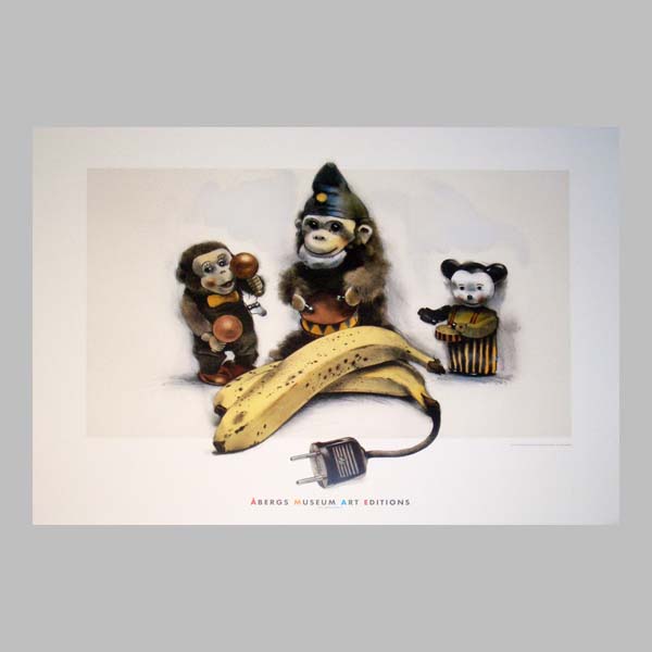 Banankontakt, affisch 70x50
