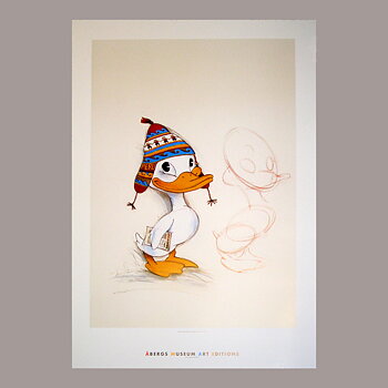 Kalle Inka, affisch 50x70