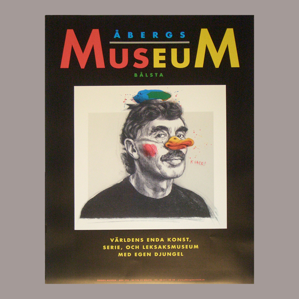 Åbergs Museum, affisch 50x70