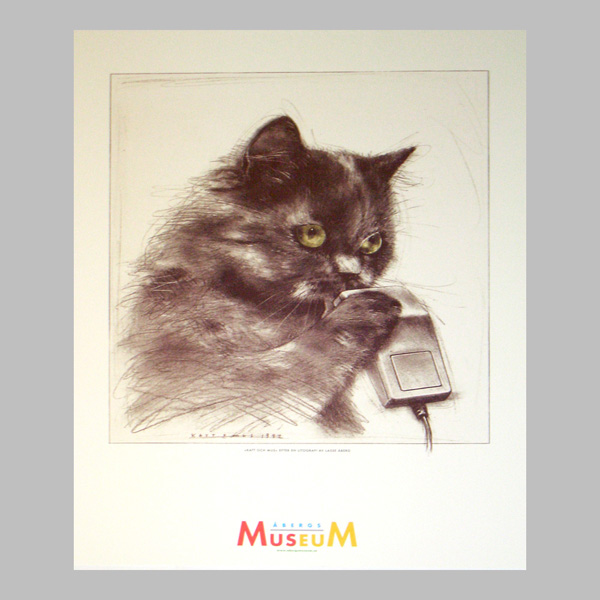 Katt och mus, affisch 30x40
