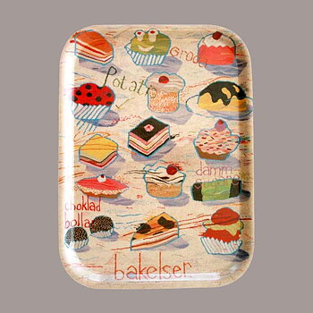 Bakelser, bricka 27x20 cm