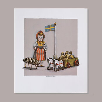 Livet på landet, affisch 42x48