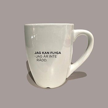 Jag kan flyga - jag är inte rädd vit